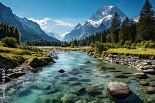 lake in the mountains © Nature creative