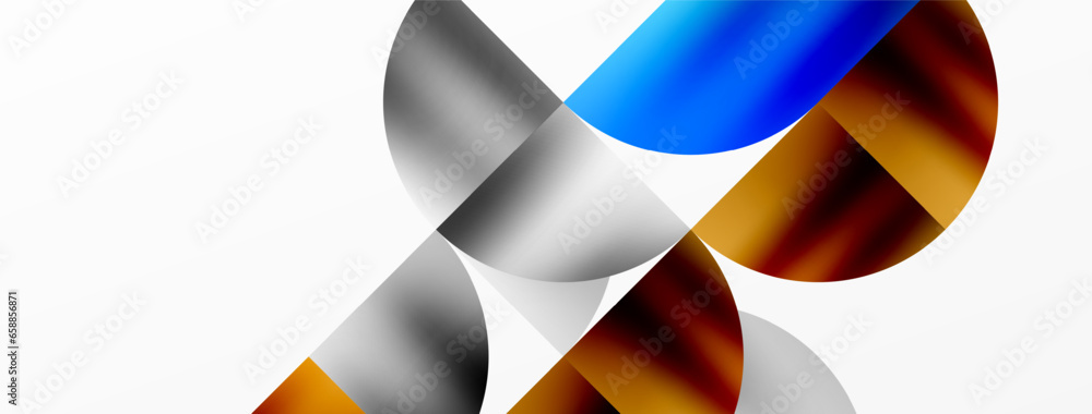 Minimalist geometric background featuring metallic round triangles, delivering sleek and modern visual aesthetic with emphasis on clean, metallic forms for wallpaper, banner, background, landing page Minimalist geometric background featuring metallic round triangles, delivering sleek and modern visual aesthetic with emphasis on clean, metallic forms for wallpaper, banner, background, landing page