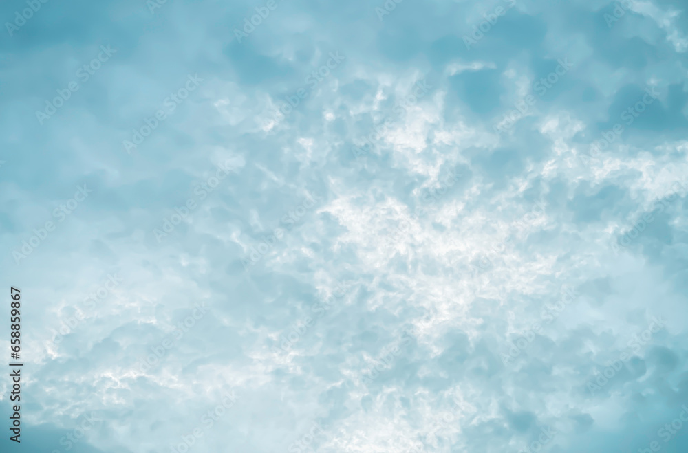 Sky and fluffy cloud scenery in the morning is incredibly calming to start the day,sky and fluffy white cloud made me feel relaxed,sky and fluffy cloud scenery take a majestic and breathtaking beauty