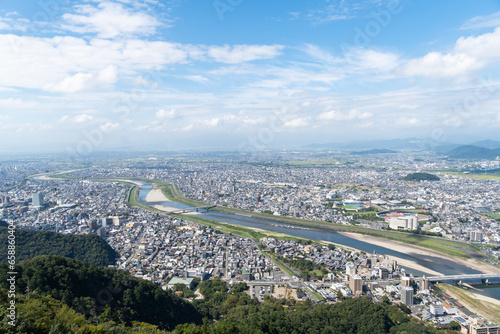 岐阜県岐阜市の町並み