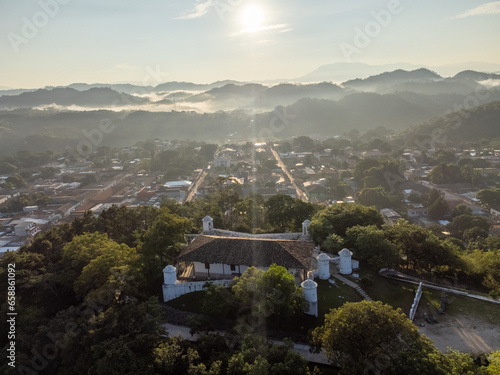 Photography Amanecer en el Fuerte San Cristobal en Gracias, Lempiras Honduras