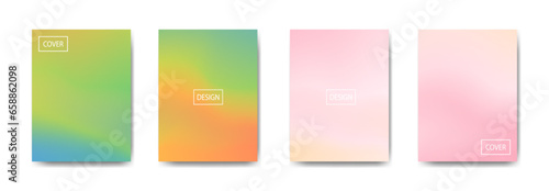 gradient abstract background, poster flyer cover