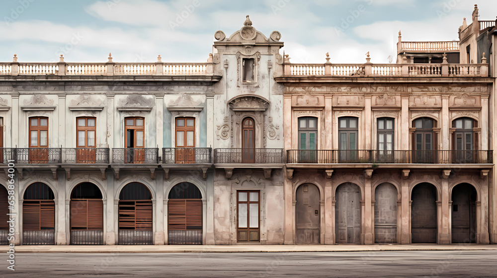 colonial buildings in Havana