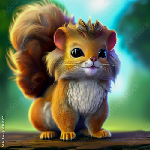 lion-squirrel