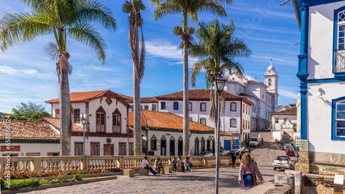 Beautiful mansions in the historic center © Luis War