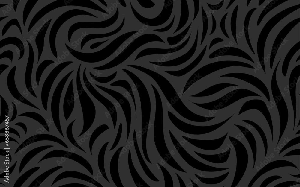 Abstract seamless pattern curved line ornamental decorative dark vector pattern web wallpaper texture dark theme background Abstract seamless pattern curved line ornamental decorative dark vector pattern web wallpaper texture dark theme background