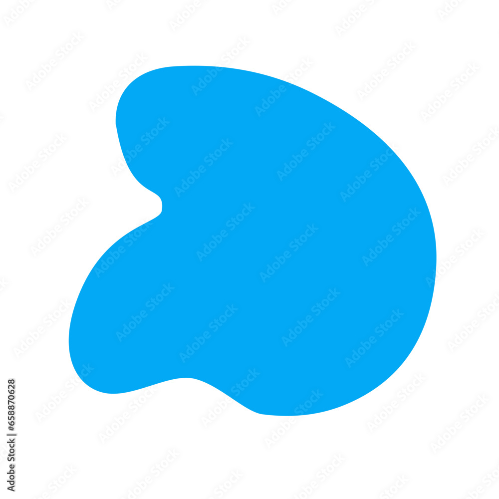 blue fluid blob blue fluid blob