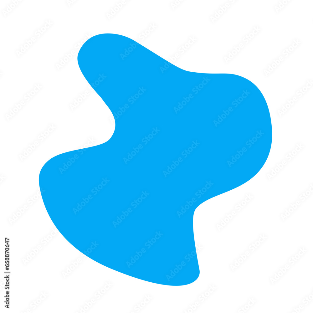 blue fluid blob blue fluid blob