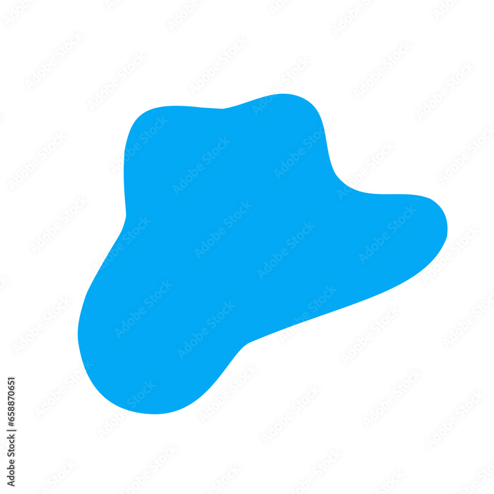 blue fluid blob blue fluid blob