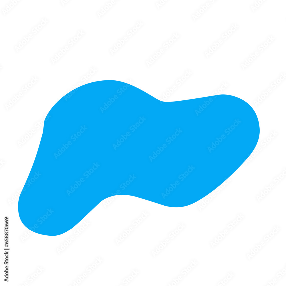 blue fluid blob blue fluid blob