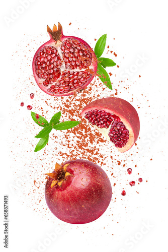 Pomegranate powder photo