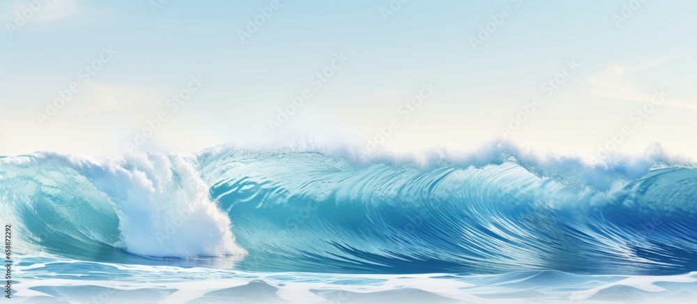 Sea wave on sandy shore With copyspace for text Sea wave on sandy shore With copyspace for text