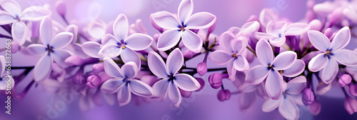 BOUQUET OF PURPLE FLOWERS  HORIZONTAL IMAGE  CLOSE-UP  MACRO  legal AI