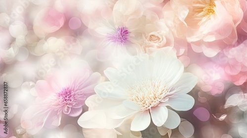 flower background bottom  pastel colors. 8k  450dpi  best quality  beautiful detailed  clean and clear