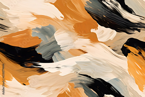 seamless texture and full-frame background of colorful paint strokes of flat surface, neural network generated. Not based on any actual scene or pattern.