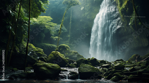 Munduk waterfall in Bali