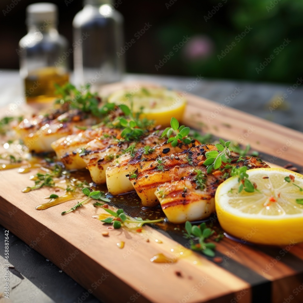 Food photography Gourmet of Seafood Food photography Gourmet of Seafood