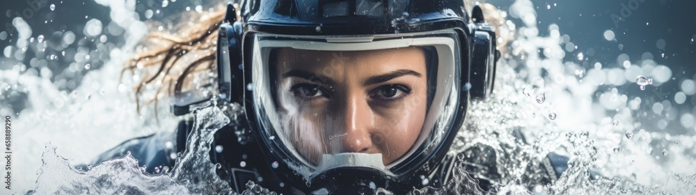 a woman wearing a helmet a woman wearing a helmet