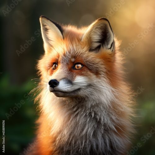 a fox looking at the camera © sam