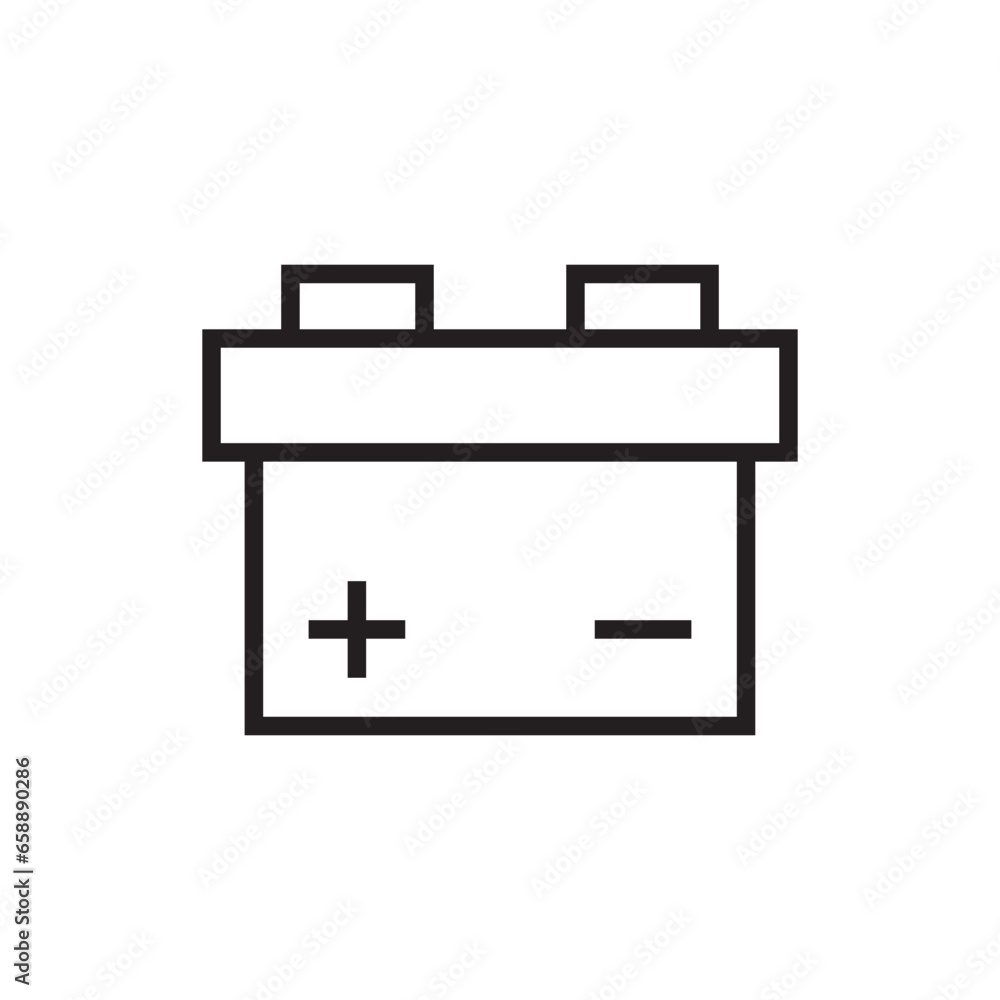 battery icon vector