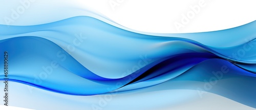 a blue and white wavy background