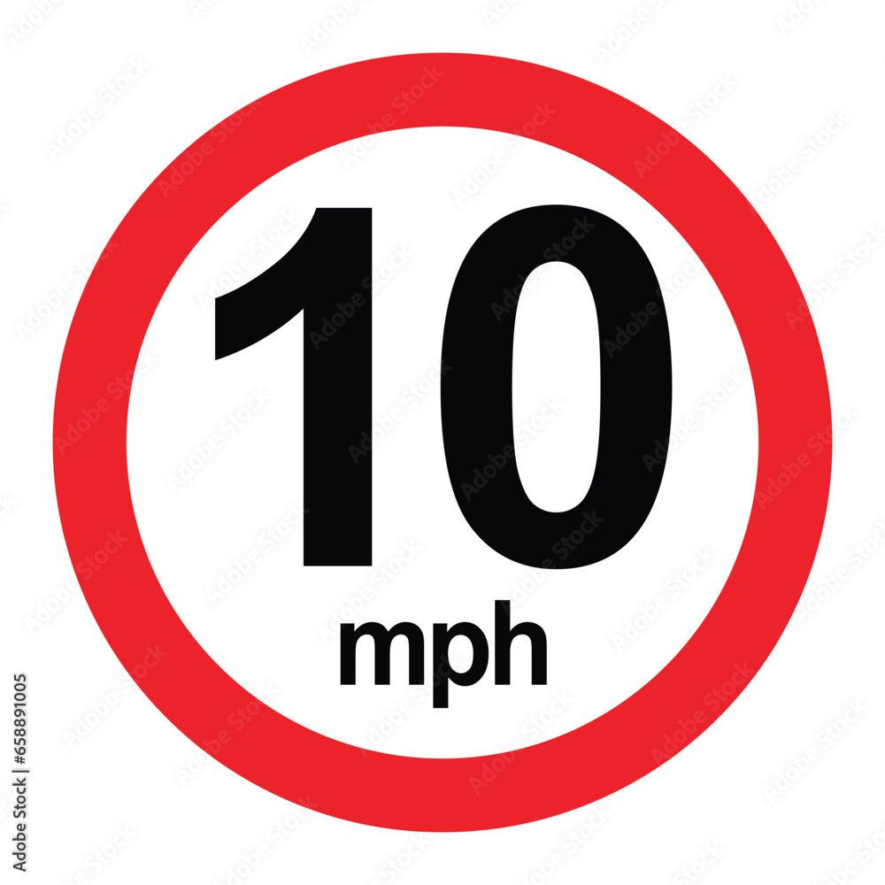 Driving speed limit 10 mph sign. printable traffic signs and symbols. Driving speed limit 10 mph sign. printable traffic signs and symbols.