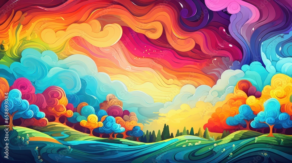 Fototapeta premium colorful background pictures