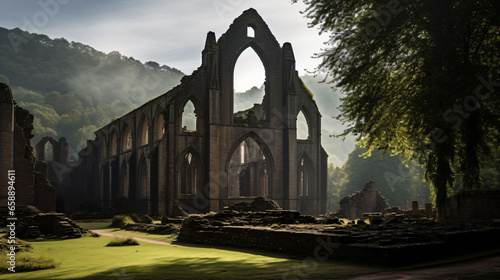 Tintern Abbey Wales photo