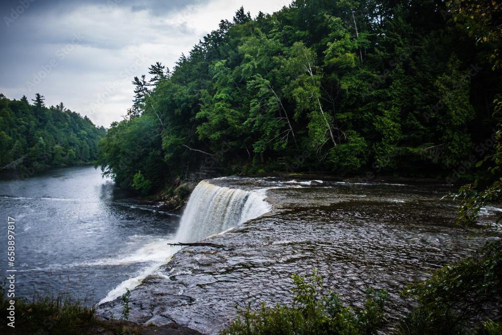 Tahquemenon Falls, Upper Peninsula of Michigan. Tahquemenon Falls, Upper Peninsula of Michigan.