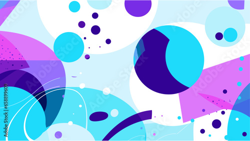 fond bleu et violet. Modèle d'arrière-plans de conception de couleurs vives avec des éléments géométriques.