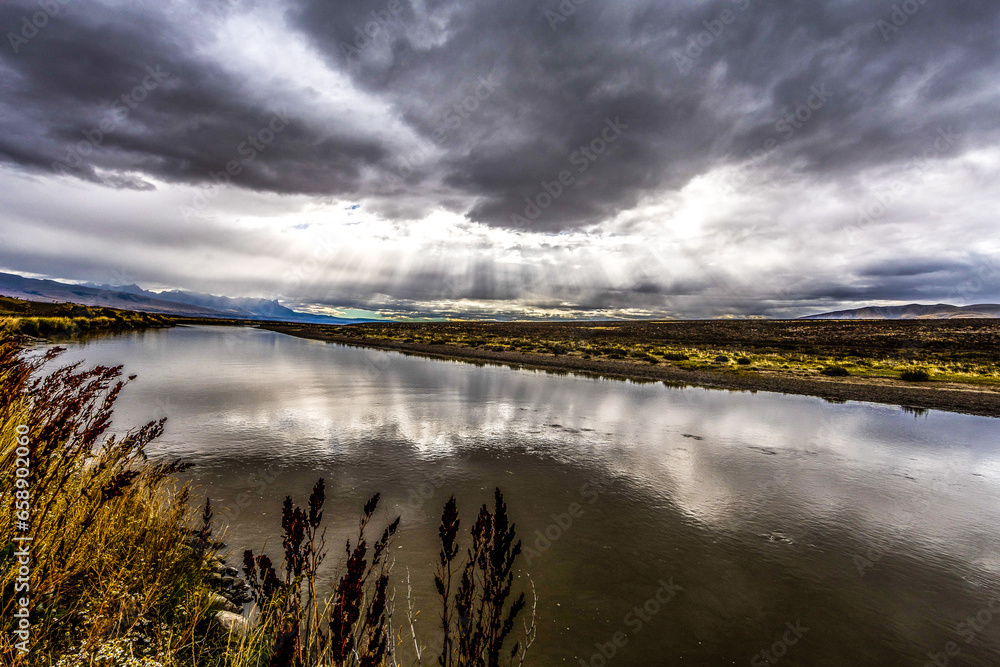 Obraz premium Chile countryside and its beautiful landscape