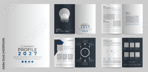 Creative Corporate Brochure template Design 