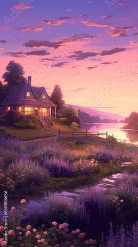 lavender field © natalikp