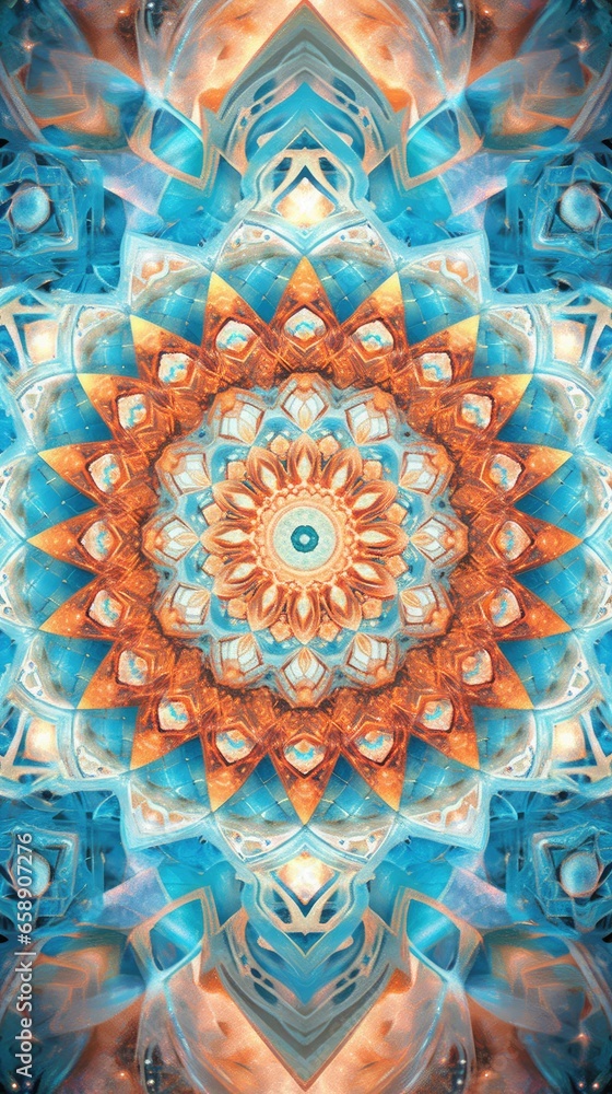 neon mandala background neon mandala background