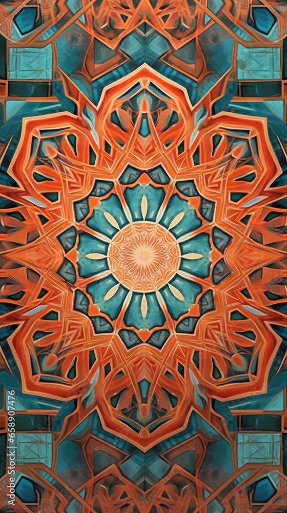 neon mandala background neon mandala background