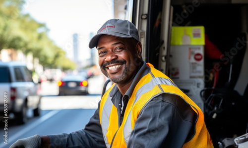 On the Road and Ready to Serve: Portrait of a Driver-Sales Worker