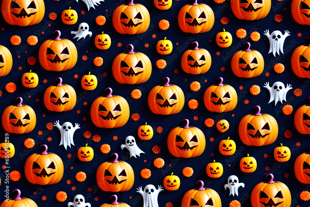 halloween seamless background halloween seamless background