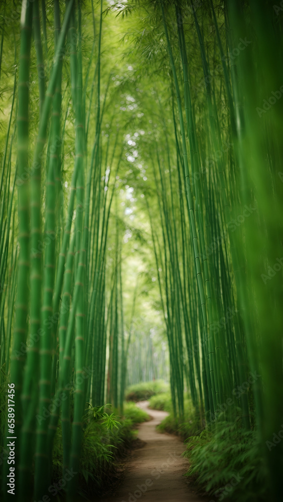 Fototapeta premium sunlight through the forest