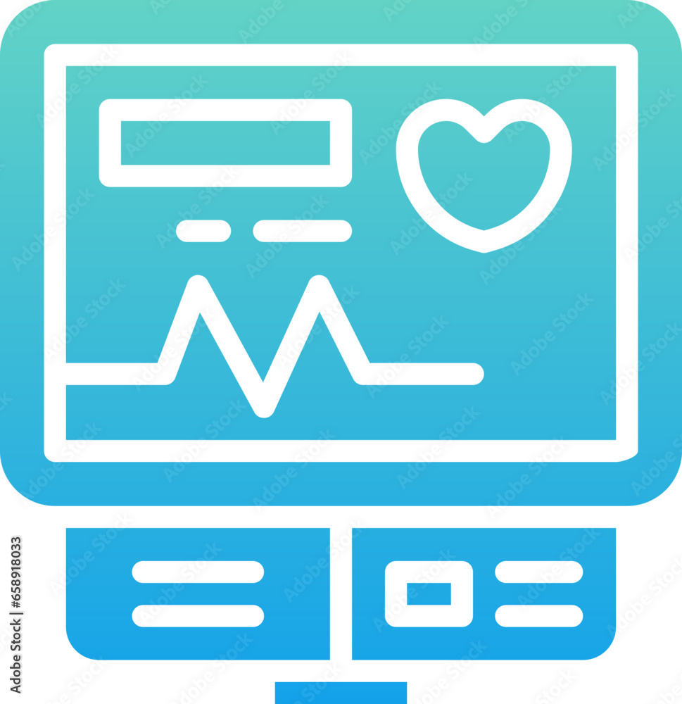 Heart Rate Monitor Icon