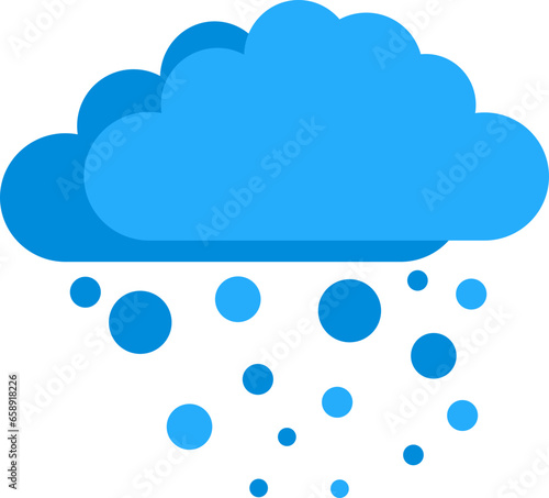 Snow storm icon