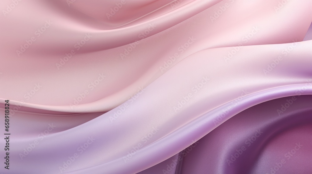 Fototapeta premium Abstract satin fabric texture pastel pink color background.