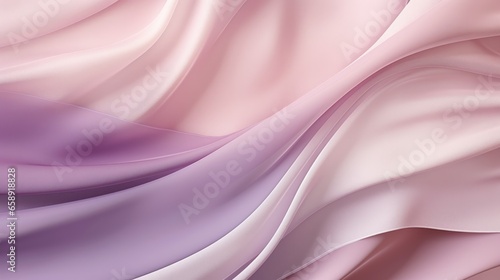 Abstract satin fabric texture pastel pink color background.