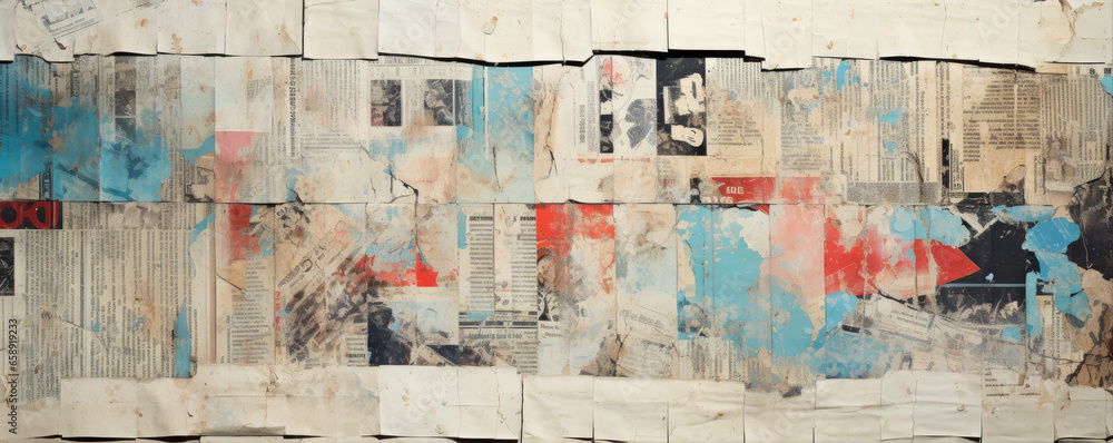 Old newspaper background, paper grunge aged newsprint Old newspaper background, paper grunge aged newsprint