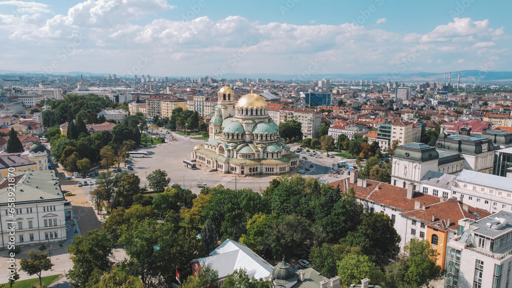Aerial view of the Sofia	
