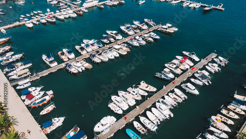  Aerial View of the Yachts