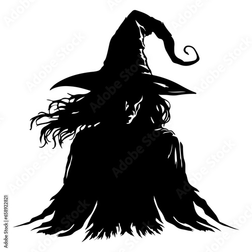 Halloween Witch Silhouette