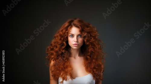 Beautiful Redhead With Curly Locks Steals The Spotlight