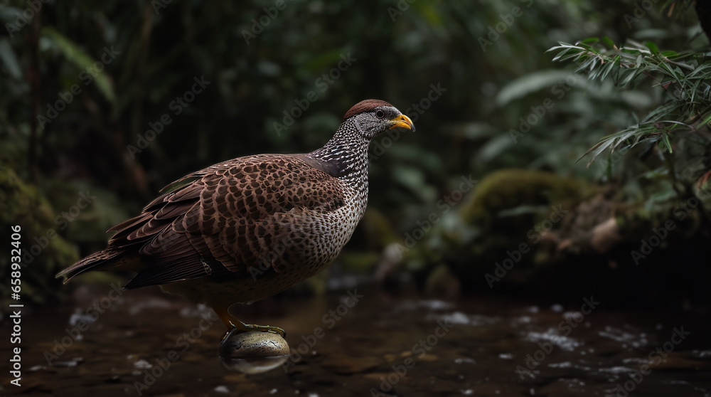 Grouse bird isolated in Forest wild life safari pigeon quail duck Grouse bird isolated in Forest wild life safari pigeon quail duck