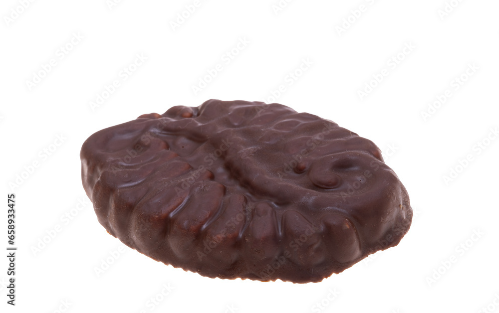 Croatian chocolate cookies isolated Croatian chocolate cookies isolated