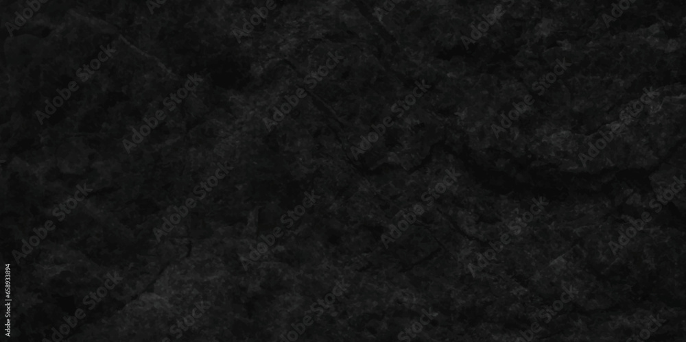 Fototapeta premium Abstract black distressed Rough texture grunge concrete background. Textured dark black grunge background, old grunge background. Chalk board and Black board grunge backdrop background.